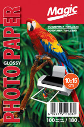 Фотобумага Magic 10*15 см Glossy 180g 100л Superior